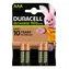Duracell StayCharged / Nabíjacie batérie / AAA / 900 mAh / 1,2 V / 4 ks