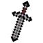 DISGUISE Meč Minecraft Netherite / Licenčná replika / Plast / 54 cm