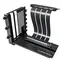 Montech Vertical GPU Mounting Kit + PCIe 4.0 riser kábel čierna / 20 cm