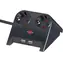 Brennenstuhl Desktop-Power čierna / Stolná USB nabíjačka / 2x zásuvka 230V / 2x USB-A / 2100 mA / 1,8m