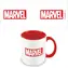 PYRAMID Hrnček MARVEL (Logo) 315 ml / Keramický hrnček / Do umývačky a mikrovlnky