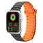 Dux Ducis Armor remienok čierna / Remienok / Apple Watch SE, Series 9-1 / 38, 40, 41 mm / silikónový, magnetické zapínanie