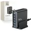 Tech-Protect DC140W-GAN čierna / Nabíjacia stanica / GaN / 5 portov / PD 140W / QC 3.0