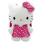 Cyp Brands Hello Kitty Batoh ružový / Plyšový / Nastaviteľné popruhy