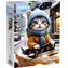 YAZZ Puzzle Mačacie vodič / 1000 dielikov