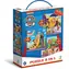 DODO Puzzle Tlapková patrola: Na ihrisku 3v1 / 25+36+54 dielikov / 20 x 20 cm