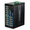 Trendnet TI-PG262 / Priemyselný switch / 24x Gigabit / 16x PoE+ / 2x SFP / 480 W PoE / DIN-Rail