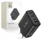 Tech-Protect NC100W-GAN čierna / Sieťová nabíjačka / GaN / 3x USB-C PD 100W / 1x USB-A QC3.0