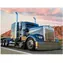 Norimpex Diamantové maľovanie Modrý truck / 30x40 cm
