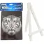 Norimpex Diamantové maľovanie Biely tiger / 15x20 cm / so stojanom