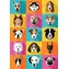 YAZZ Puzzle Psy / 1000 dielikov / 68 × 48 cm