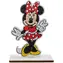 CRYSTAL ART Diamantové maľovanie Disney: Minnie Mouse / Diamantové maľovanie / Drevená doska so stojanom