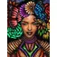 Norimpex Diamantové maľovanie Africká žena / Diamantové maľovanie / 30x40 cm