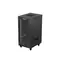 Lanberg FF01-6824-12BL čierna / Stojanový rozvádzač / 19" / 24U / 600x800 mm / Nosnosť 1200 kg