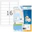 Herma Adresné etikety A4 biele 99,1x33,8 mm / Etikety / papier / 1600 ks / 100 listov