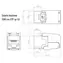 Solarix samorezný keystone CAT6 UTP / Konektor RJ45 / netienený / Component Level / 4PPoE