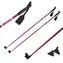 CALTER Bežecké palice X-SNOW 125 cm červené / Aluminium 6061 / O 16 mm / Plastová rukoväť