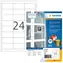 Herma Outdoor etiketa 66x33,8 mm biela / Etiketa / vodeodolné / laser, atrament / 1920 ks