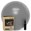 Spokey FITBALL šedá / Gymnastická lopta / 55 cm