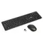 ibox Workstation Pro Kit čierna / Bezdrôtová klávesnica a myš / 2,4 GHz / 800-1600 DPI / US layout