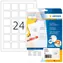 Herma etikety pre QR kódy 40x40 mm biela / Etikety / A4 / štvorcové / 600 ks
