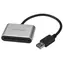 StarTech čítačka CFast kariet USB-A čierna/strieborná / Čítačka pamäťových kariet / CFast 2.0 / USB 3.2 Gen 1 / hliník