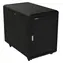 StarTech rack skriňa 15U čierna / Rozvádzač / voľne stojace / kolieska / 600×1000×796 mm / nosnosť 800 kg