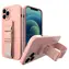 Hurtel Rope Case ružová / Kryt / XIAOMI POCO X3 NFC / gél s pútkom a retiazkou
