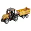 2KIDS TOYS 3D drevená skladačka Traktor s prívesom / 60 dielikov / od 6 rokov