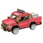 2KIDS TOYS 3D drevená skladačka Pick UP auto červená / Drevo / od 6 rokov