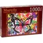 MAGNOLIA Puzzle Farebný motýľ / 1000 dielikov / 68 x 48 cm