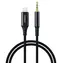 Choetech AUX009 čierna / Audio kábel / Lightning (M) - Jack 3,5 mm (M) / 2 m