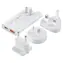 Choetech PD6011 biela / Sieťová nabíjačka / GaN / 65W / USB-C + USB-A