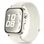 Tech-Protect Nylon Strap biela / Remienok / Huawei Watch Fit 3/4/4 Pro/5/5 Pro / nylonový