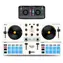 Hercules DJControl Mix Ultra biela / Mixážny pult / Bluetooth Low Energy / batéria 10 h / 8 padov / 3pásmový EQ