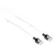 Mercodan CAT6A U/UTP Slim 20m / Patch kábel / RJ-45