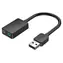 Vention externá zvuková karta USB 2.0 15 cm / Externá zvuková karta / USB 2.0 / TRS 3,5 mm