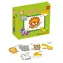 MAC TOYS Vyfarbovacie puzzle Zvieratká / Vodou aktivované pero / Opakovane vyfarbiteľné