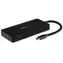 StarTech USB-C box pre M.2 SATA SSD čierna / Externý box pre SSD / USB 3.1 Gen 2 / M.2 SATA / hliníkové telo
