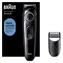 Braun Series 3 BT3400 čierna / Holiaci strojček / Pánsky / Otočné ovládanie / 50 min prevádzka
