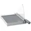 Leitz Páková rezačka Precision Home Office A4 antracitová / Kapacita 10 listov / Nerezová čepeľ / Podsvietenie EdgeGlow
