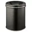 Durable Safe 15 l čierna / Odpadkový kôš / Okrúhly / Samozhášacie hliníkové veko / Oceľové telo