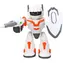 MAC TOYS Robot oranžový / Interaktívna hračka / chodí, svieti, vydáva zvuk / cca 20 cm