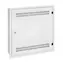 Solarix LC-18-55-15-WW biela / Rozvádzač / Nástenný / 2U, 4U, 11U / 550x550x150 mm / RAL9003