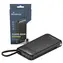 MediaRange Powerbank 10000mAh čierna / Powerbanka / USB-C Power Delivery / Quick Charge / LC displej