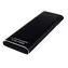 LC-Power Box pre M.2 NVMe SSD čierna / Externý box pre M.2 SSD / USB-C 3.2 Gen 2 / 10 Gbit/s / hliníkové prevedenie