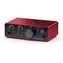 Focusrite Scarlett Solo 4th Gen čierno-červená / Zvukové rozhranie / USB-C / 2 kanály / XLR / 192 kHz