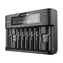 EverActive UC-800 čierna / Nabíjačka pre Ni-MH a Li- ION batéria / AA / AAA / 9V / LCD displej / až 10 batérií