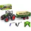 Madej RC traktor s prívesom / Hračka / diaľkové ovládanie / USB nabíjanie