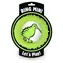 KIWI WALKER Hádzací a plávací kruh zelená / Hračka pre psov / TPR pena / 18 cm